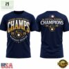 Milwaukee Brewers 2026 NL Central Division Champions T Shirt, Hot 3D Shirt Trend Milwaukee Brewers 2026 NL Central Division Champions T Shirt