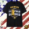 Milwaukee Brewers 2026 Postseason Clinched T Shirt, Stylish 2D Graphic Shirt Milwaukee Brewers 2026 Postseason Clinched T Shirt