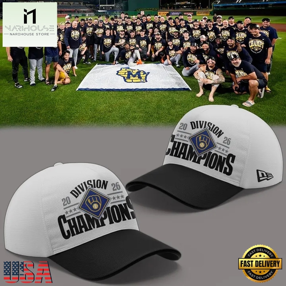 Milwaukee Brewers NL Central Division Champion Win Our Way 2026 Classic Cap, Trending Cap Style Milwaukee Brewers NL Central Division Champion Win Our Way 2026 Classic Cap, Trending Cap Style