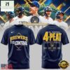Milwaukee Brewers The FIRST 4 Peat in NL Central History T Shirt, Hot 3D Shirt Trend 2 Milwaukee Brewers The FIRST 4 Peat in NL Central History T Shirt, Hot 3D Shirt Trend Milwaukee Brewers The First 4 Peat IN NL Central History T Shirt