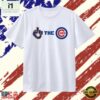 Milwaukee Brewers vs The Cubs Middle Finger Gesture MLB baseball T Shirt, Stylish 2D Graphic Shirt Milwaukee Brewers VS The Cubs Middle Finger Gesture Mlb Baseball T Shirt