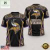 Minnesota Vikings 2026 NFL Hunting Camo 3D Shirt, NFL Sporty Shirt Minnesota Vikings 2026 Nfl Hunting Camo 3D Shirt
