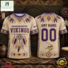 Minnesota Vikings 2026 NFL Native American Heritage 3D Shirt, NFL Sporty Shirt Minnesota Vikings 2026 Nfl Native American Heritage 3D Shirt