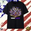 Minnesota Vikings Greats Signatures Vintage Football Graphic T Shirt, Stylish 2D Graphic Shirt Minnesota Vikings Greats Signatures Vintage Football Graphic T Shirt
