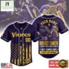 Minnesota Vikings NFL Breast Cancer Hope Over Fear Baseball Jersey, NFL Game Day Jersey 3 Minnesota Vikings NFL Breast Cancer Hope Over Fear Baseball Jersey, NFL Game Day Jersey Minnesota Vikings Nfl Breast Cancer Hope Over Fear Baseball Jersey
