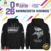 Minnesota Vikings NFL Crucial Catch 2026 Limited Edition Black Hoodie Shirt, NFL Sporty Shirt Minnesota Vikings Nfl Crucial Catch 2026 Limited Edition Black Hoodie Shirt