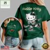 Minnesota Wild NHL x Hello Kitty Unisex 3D Shirt, NHL 3D Game Day Tee Minnesota Wild Nhl X Hello Kitty Unisex 3D Shirt