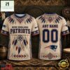 New England Patriots 2026 NFL Native American Heritage 3D Shirt, NFL Sporty Shirt New England Patriots 2026 Nfl Native American Heritage 3D Shirt