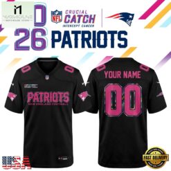 New England Patriots NFL Crucial Catch 2026 Black Limited Edition Football Jersey, Trending Football Shirt New England Patriots Nfl Crucial Catch 2026 Black Limited Edition Football Jersey