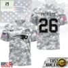 New England Patriots NFL Salute to Service Custom Name & Number Camo 3D Shirt, NFL Sporty Shirt 3 New England Patriots NFL Salute to Service Custom Name & Number Camo 3D Shirt, NFL Sporty Shirt New England Patriots Nfl Salute TO Service Custom Name Number Camo 3D Shirt