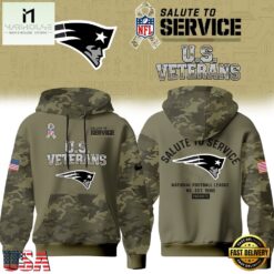 New England Patriots NFL US Veterans Salute To Service 2026 Hoodie Shirt, NFL Sporty Shirt New England Patriots Nfl US Veterans Salute TO Service 2026 Hoodie Shirt