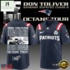 New England Patriots x Don Toliver Octane Tour Football Jersey, Trending Football Shirt New England Patriots X Don Toliver Octane Tour Football Jersey