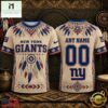 New York Giants 2026 NFL Native American Heritage 3D Shirt, NFL Sporty Shirt New York Giants 2026 Nfl Native American Heritage 3D Shirt