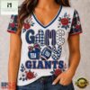 New York Giants NFL Football Flowers Team Pride V Neck T Shirt, Trendy NFL V Neck Tee 3 New York Giants NFL Football Flowers Team Pride V Neck T Shirt, Trendy NFL V Neck Tee New York Giants Nfl Football Flowers Team Pride V Neck T Shirt