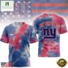 New York Giants NFL Sunday Legends Tie Dye 3D Shirt, NFL Sporty Shirt New York Giants Nfl Sunday Legends Tie Dye 3D Shirt