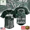 New York Jets NFL Breast Cancer Hope Over Fear Baseball Jersey, NFL Game Day Jersey New York Jets Nfl Breast Cancer Hope Over Fear Baseball Jersey