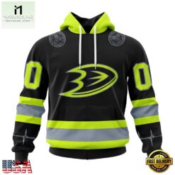 NHL Anaheim Ducks Specialized With FireFighter Uniforms Color Hoodie, T Shirt, NHL 3D Game Day Tee Nhl Anaheim Ducks Specialized With Firefighter Uniforms Color Hoodie T Shirt 1