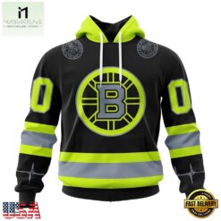 NHL Boston Bruins Specialized With FireFighter Uniforms Color Hoodie, T Shirt, NHL 3D Game Day Tee Nhl Boston Bruins Specialized With Firefighter Uniforms Color Hoodie T Shirt 1