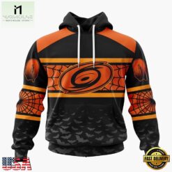 NHL Carolina Hurricanes Halloween Design Personalized Hoodie, T Shirt, Sweatshirt, NHL 3D Game Day Tee Nhl Carolina Hurricanes Halloween Design Personalized Hoodie T Shirt Sweatshirt 1