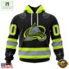 NHL Colorado Avalanche Specialized With FireFighter Uniforms Color Hoodie, T Shirt, NHL 3D Game Day Tee Nhl Colorado Avalanche Specialized With Firefighter Uniforms Color Hoodie T Shirt 1
