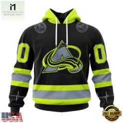 NHL Colorado Avalanche Specialized With FireFighter Uniforms Color Hoodie, T Shirt, NHL 3D Game Day Tee Nhl Colorado Avalanche Specialized With Firefighter Uniforms Color Hoodie T Shirt 1