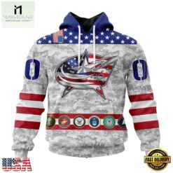 NHL Columbus Blue Jackets Armed Forces Appreciation Design Hoodie, T Shirt, NHL 3D Game Day Tee Nhl Columbus Blue Jackets Armed Forces Appreciation Design Hoodie T Shirt 1