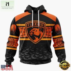 NHL Florida Panthers Halloween Design Personalized Hoodie, T Shirt, Sweatshirt, NHL 3D Game Day Tee Nhl Florida Panthers Halloween Design Personalized Hoodie T Shirt Sweatshirt 1
