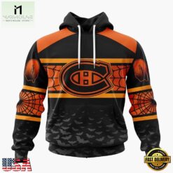 NHL Montreal Canadiens Halloween Design Personalized Hoodie, T Shirt, Sweatshirt, NHL 3D Game Day Tee Nhl Montreal Canadiens Halloween Design Personalized Hoodie T Shirt Sweatshirt 1