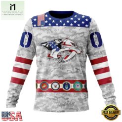 NHL Nashville Predators Armed Forces Appreciation Design Hoodie, T Shirt, NHL 3D Game Day Tee 6 NHL Nashville Predators Armed Forces Appreciation Design Hoodie, T Shirt, NHL 3D Game Day Tee Nhl Nashville Predators Armed Forces Appreciation Design Hoodie T Shirt 3