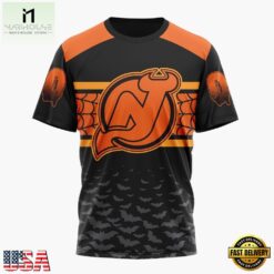NHL New Jersey Devils Halloween Design Personalized Hoodie, T Shirt, Sweatshirt, NHL 3D Game Day Tee Nhl New Jersey Devils Halloween Design Personalized Hoodie T Shirt Sweatshirt 3