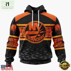 NHL New York Islanders Halloween Design Personalized Hoodie, T Shirt, Sweatshirt, NHL 3D Game Day Tee Nhl New York Islanders Halloween Design Personalized Hoodie T Shirt Sweatshirt 1