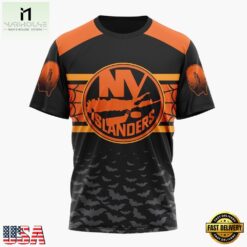 NHL New York Islanders Halloween Design Personalized Hoodie, T Shirt, Sweatshirt, NHL 3D Game Day Tee Nhl New York Islanders Halloween Design Personalized Hoodie T Shirt Sweatshirt 3