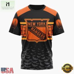 NHL New York Rangers Halloween Design Personalized Hoodie, T Shirt, Sweatshirt, NHL 3D Game Day Tee Nhl New York Rangers Halloween Design Personalized Hoodie T Shirt Sweatshirt 3