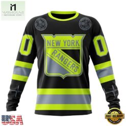 NHL New York Rangers Specialized With FireFighter Uniforms Color Hoodie, T Shirt, NHL 3D Game Day Tee Nhl New York Rangers Specialized With Firefighter Uniforms Color Hoodie T Shirt 3