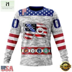 NHL Philadelphia Flyers Armed Forces Appreciation Design Hoodie, T Shirt, NHL 3D Game Day Tee Nhl Philadelphia Flyers Armed Forces Appreciation Design Hoodie T Shirt 3