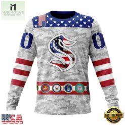 NHL Seattle Kraken Armed Forces Appreciation Design Hoodie, T Shirt, NHL 3D Game Day Tee 6 NHL Seattle Kraken Armed Forces Appreciation Design Hoodie, T Shirt, NHL 3D Game Day Tee Nhl Seattle Kraken Armed Forces Appreciation Design Hoodie T Shirt 3