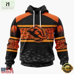 NHL Utah Mammoth Halloween Design Personalized Hoodie, T Shirt, Sweatshirt, NHL 3D Game Day Tee Nhl Utah Mammoth Halloween Design Personalized Hoodie T Shirt Sweatshirt 1