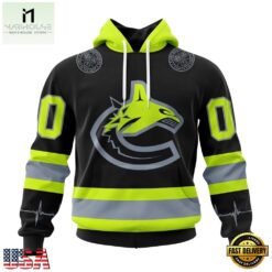 NHL Vancouver Canucks Specialized With FireFighter Uniforms Color Hoodie, T Shirt, NHL 3D Game Day Tee Nhl Vancouver Canucks Specialized With Firefighter Uniforms Color Hoodie T Shirt 1