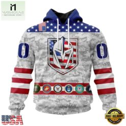 NHL Vegas Golden Knights Armed Forces Appreciation Design Hoodie, T Shirt, NHL 3D Game Day Tee Nhl Vegas Golden Knights Armed Forces Appreciation Design Hoodie T Shirt 1