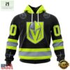 NHL Vegas Golden Knights Specialized With FireFighter Uniforms Color Hoodie, T Shirt, NHL 3D Game Day Tee Nhl Vegas Golden Knights Specialized With Firefighter Uniforms Color Hoodie T Shirt 1