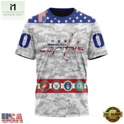 NHL Washington Capitals Armed Forces Appreciation Design Hoodie, T Shirt, NHL 3D Game Day Tee Nhl Washington Capitals Armed Forces Appreciation Design Hoodie T Shirt 4