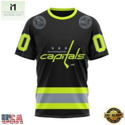 NHL Washington Capitals Specialized With FireFighter Uniforms Color Hoodie, T Shirt, NHL 3D Game Day Tee Nhl Washington Capitals Specialized With Firefighter Uniforms Color Hoodie T Shirt 4