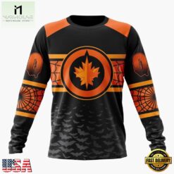 NHL Winnipeg Jets Halloween Design Personalized Hoodie, T Shirt, Sweatshirt, NHL 3D Game Day Tee Nhl Winnipeg Jets Halloween Design Personalized Hoodie T Shirt Sweatshirt 2
