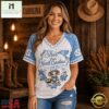 North Carolina Tar Heels NCAA Bow and Floral Team Spirit V Neck T Shirt, NCAA College V Neck Tee North Carolina Tar Heels Ncaa Bow And Floral Team Spirit V Neck T Shirt