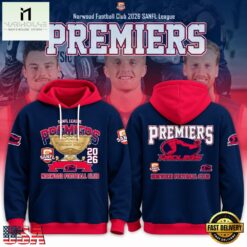 Norwood Redlegs Football Club 2026 SANFL Premiers Limited Edition Hoodie, Hot 3D Shirt Trend Norwood Redlegs Football Club 2026 Sanfl Premiers Limited Edition Hoodie
