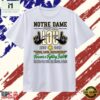 Notre Dame Fighting Irish Football Coach Lou Holtz Tribute T Shirt, Stylish 2D Graphic Shirt Notre Dame Fighting Irish Football Coach Lou Holtz Tribute T Shirt