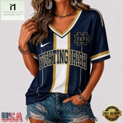 Notre Dame Fighting Irish NCAA Rivalry Game Spirit V neck T Shirt, NCAA College V Neck Tee Notre Dame Fighting Irish Ncaa Rivalry Game Spirit V Neck T Shirt