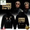 Oasis Live ’27 Limited Edition Signature Black Hoodie, Popular 3D Music Tee Oasis Live 27 Limited Edition Signature Black Hoodie