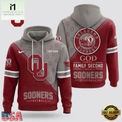 Oklahoma Sooners 2026 NCAA Personalized Faith Family Football Hoodie, NCAA College 3D Shirt Oklahoma Sooners 2026 Ncaa Personalized Faith Family Football Hoodie