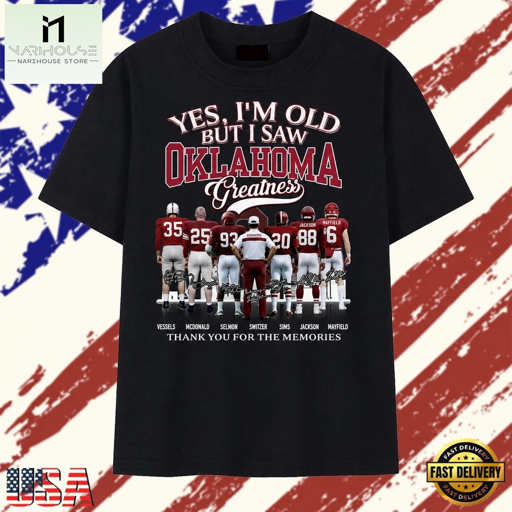 Oklahoma Sooners Football Legends Thank You For The Memories T Shirt, Stylish 2D Graphic Shirt Oklahoma Sooners Football Legends Thank You For The Memories T Shirt, Stylish 2D Graphic Shirt